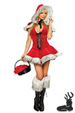 Seksi Noel Kız Kostüm